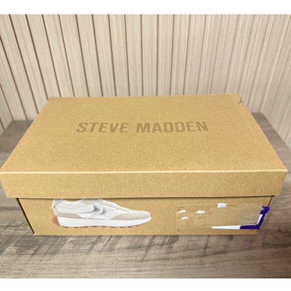 Steve Madden Women’s Kendrix Lace-Up Sneakers Taupe Size 10M - Picture 11 of 15